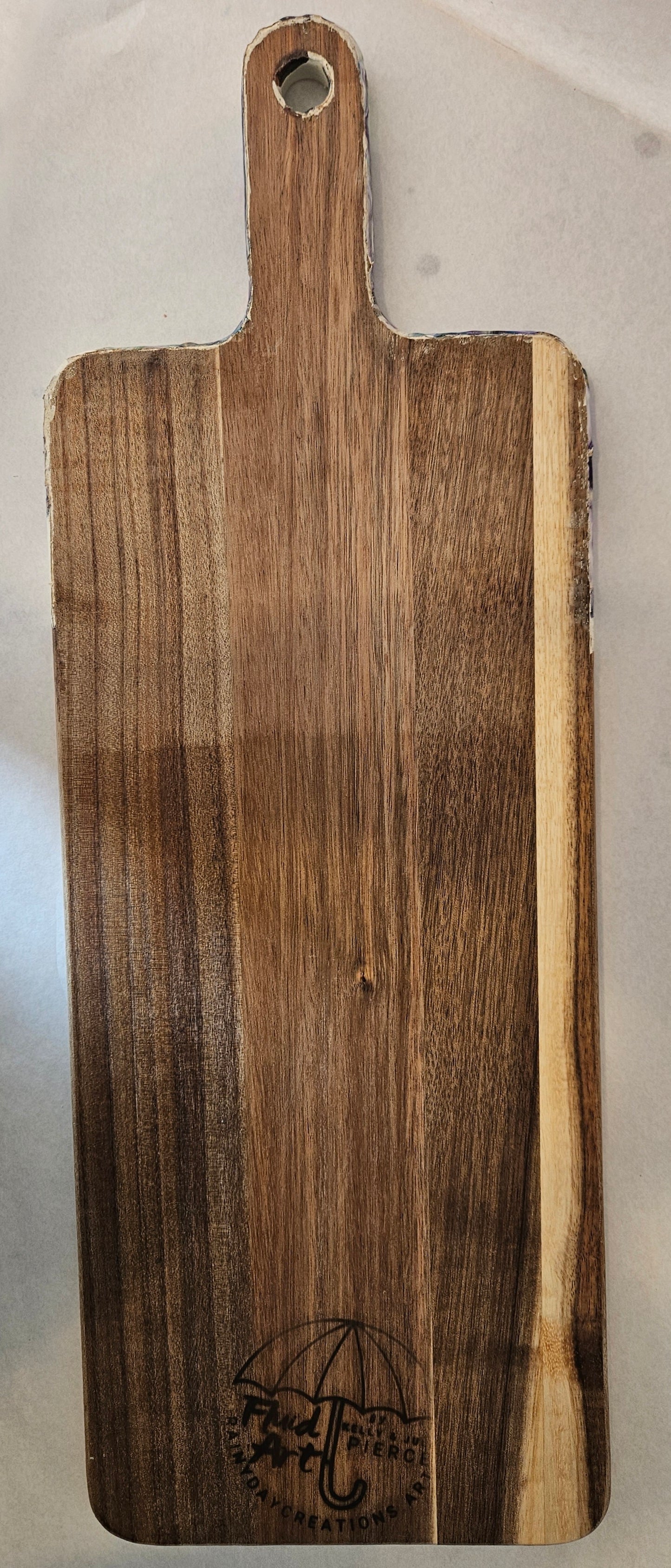 20 1/2 × 7 1/4 Serving Board - Purple