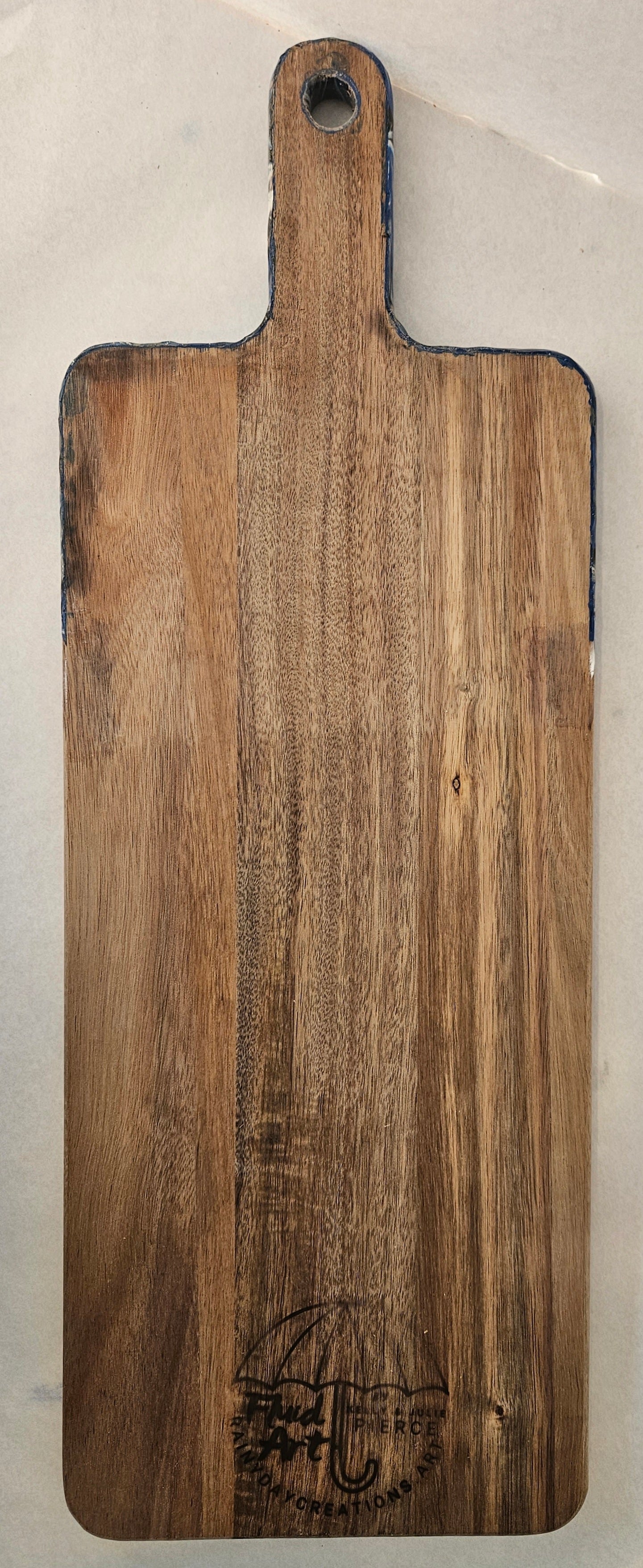 20 1/2 × 7 1/4 Serving Board - Winter Beach