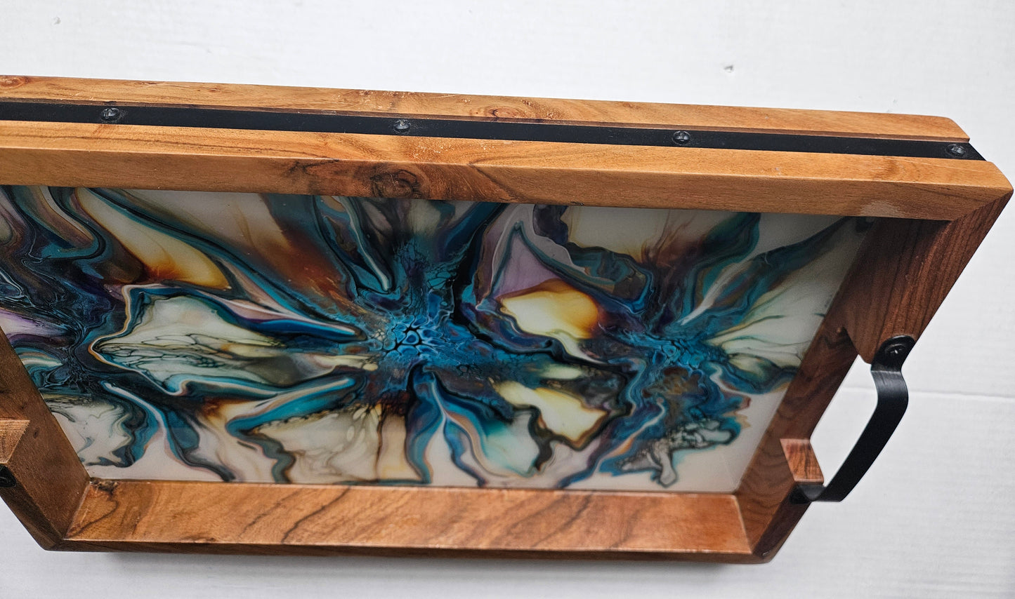 12 x 18 Acacia Serving Tray - Colorfest