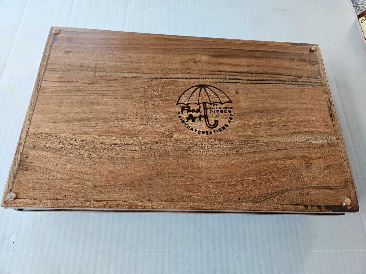 10 x 16 Acacia Serving Tray - Autumn Harvest 2