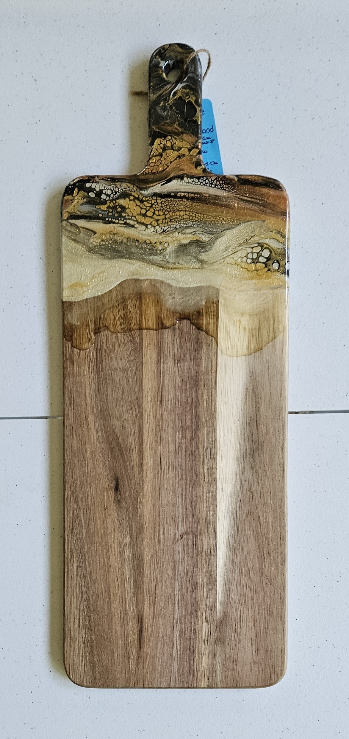 20 1/2 × 7 1/4 Serving Board - Metallic 2