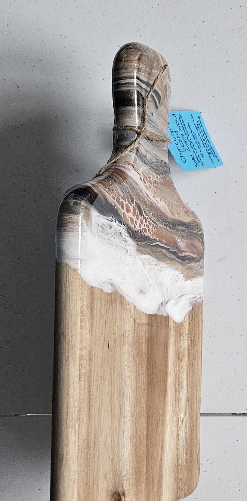 7 1/2 X 13 1/2" Charcuterie Board - Metallic 3