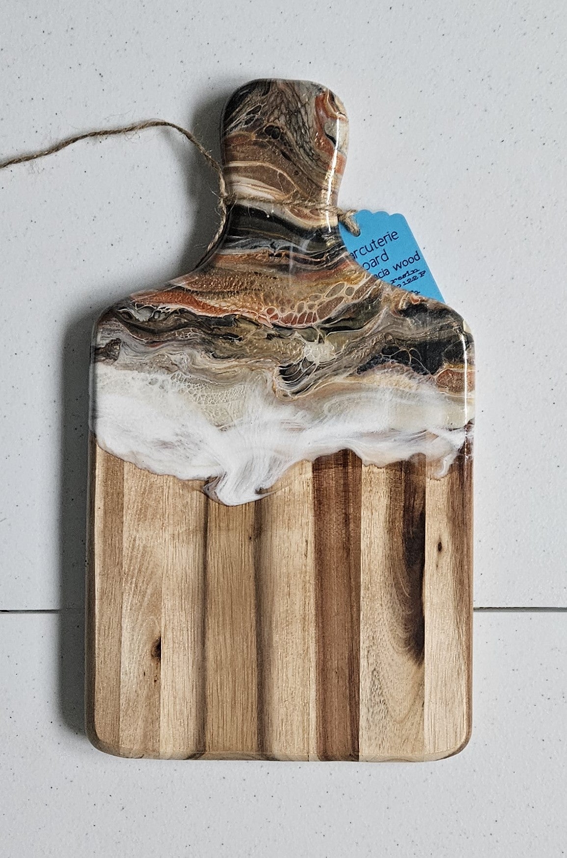 7 1/2 X 13 1/2" Charcuterie Board - Metallic 4