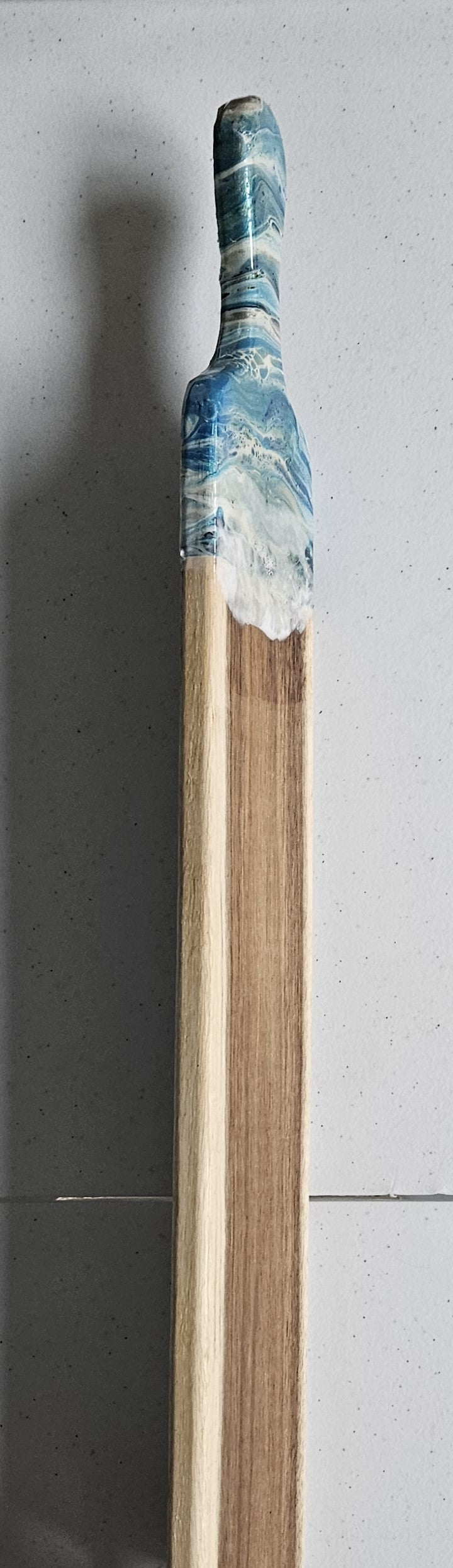 22 1/2" X 3 1/2" Acacia Board - Blue/Green 2