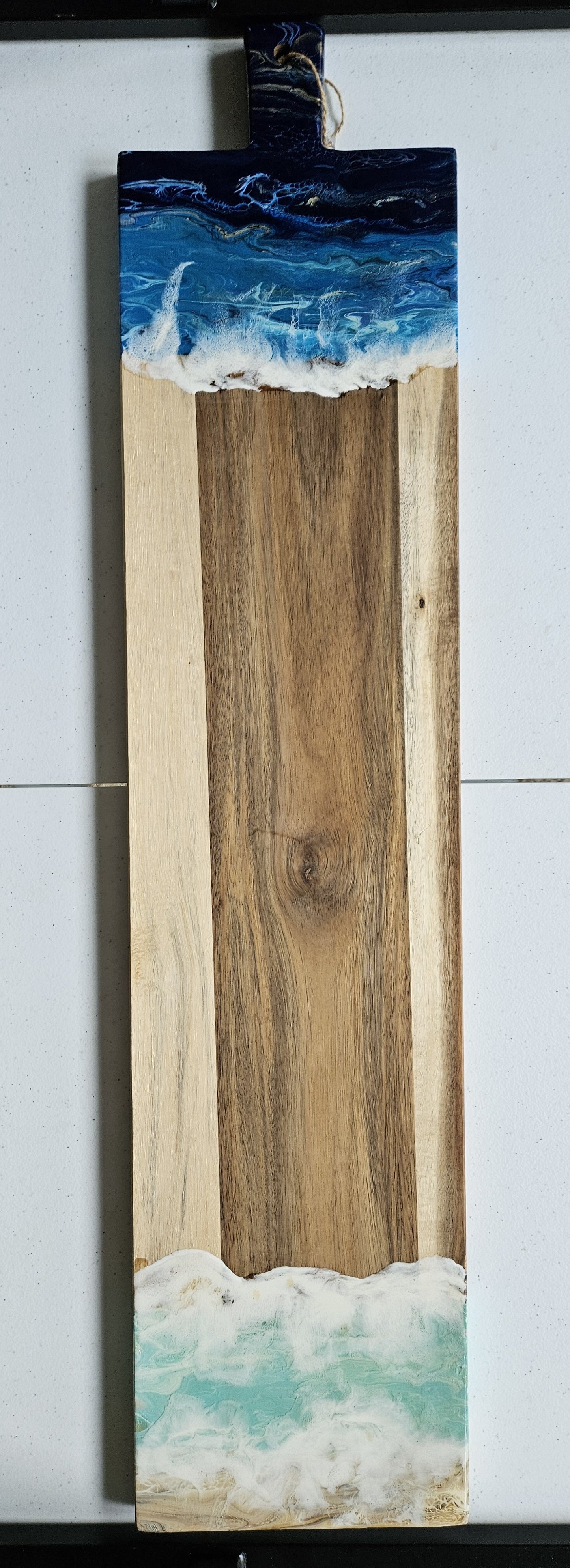 36" X 8" Charcuterie Board - Beach 1