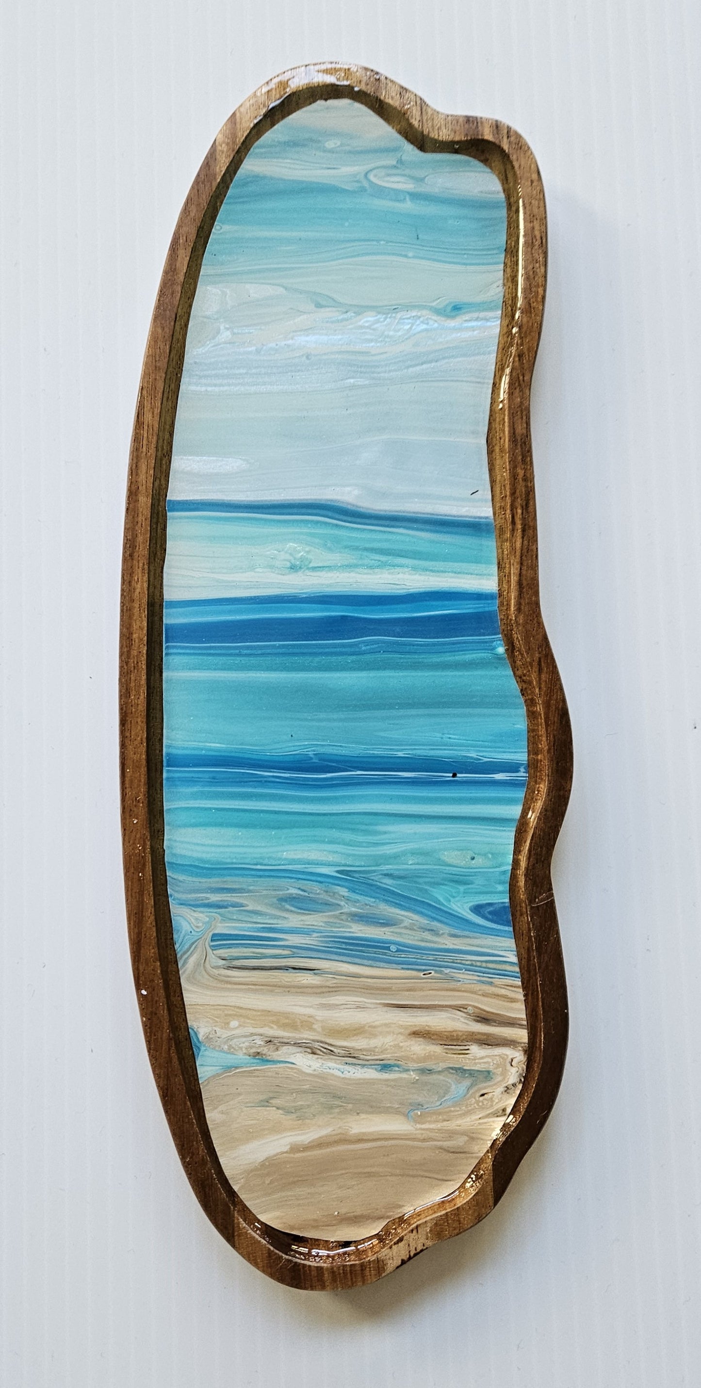 4 × 11 Wavey TRINKET TRAY - Beach 2