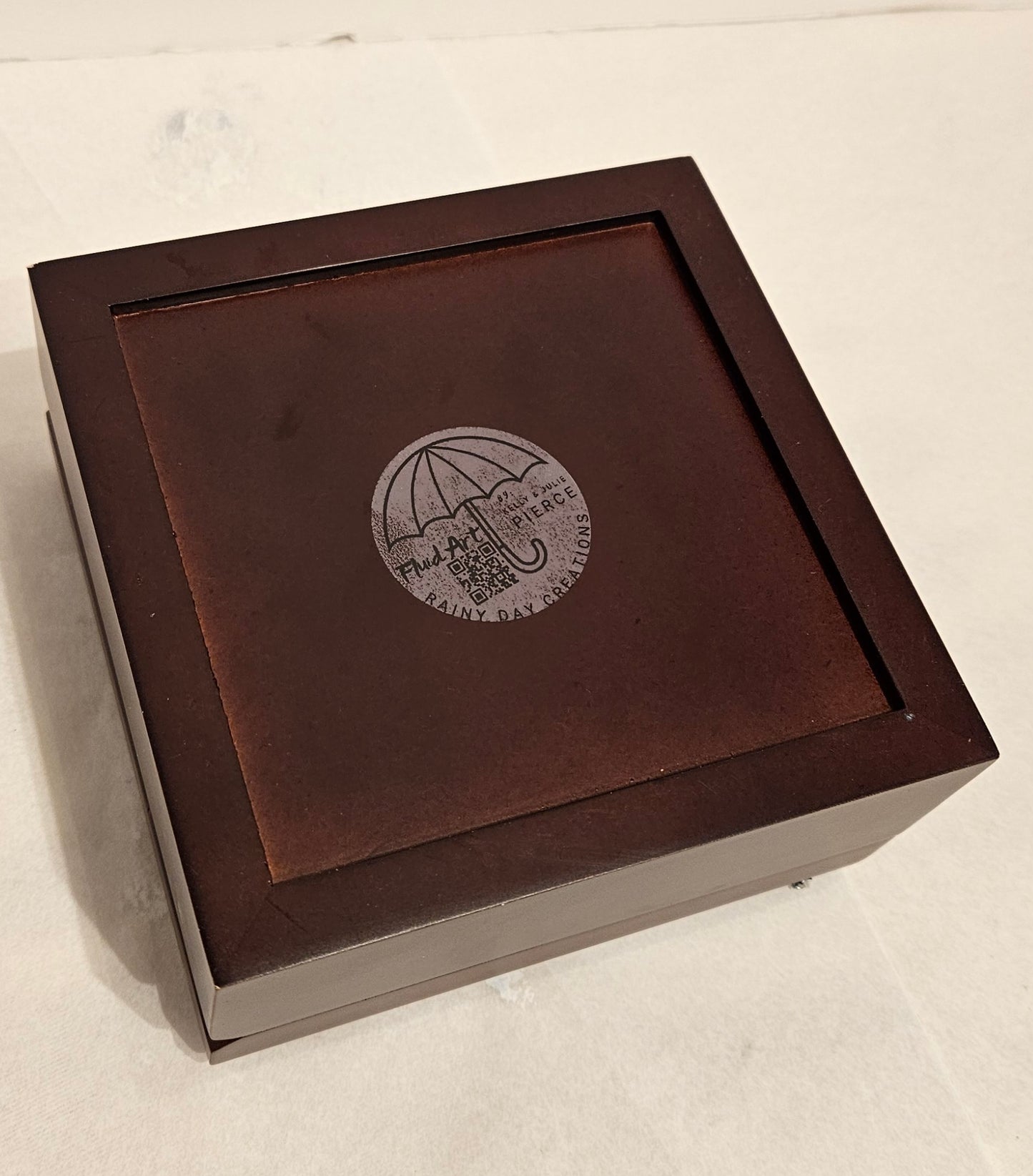 Jewelry Box - Small - Blue/Gold 3