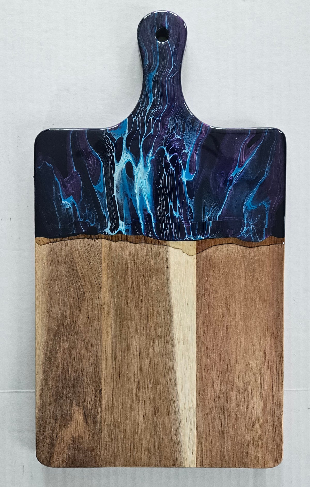 16 X 9 Acacia Serving Board - Crescendo Rain 1