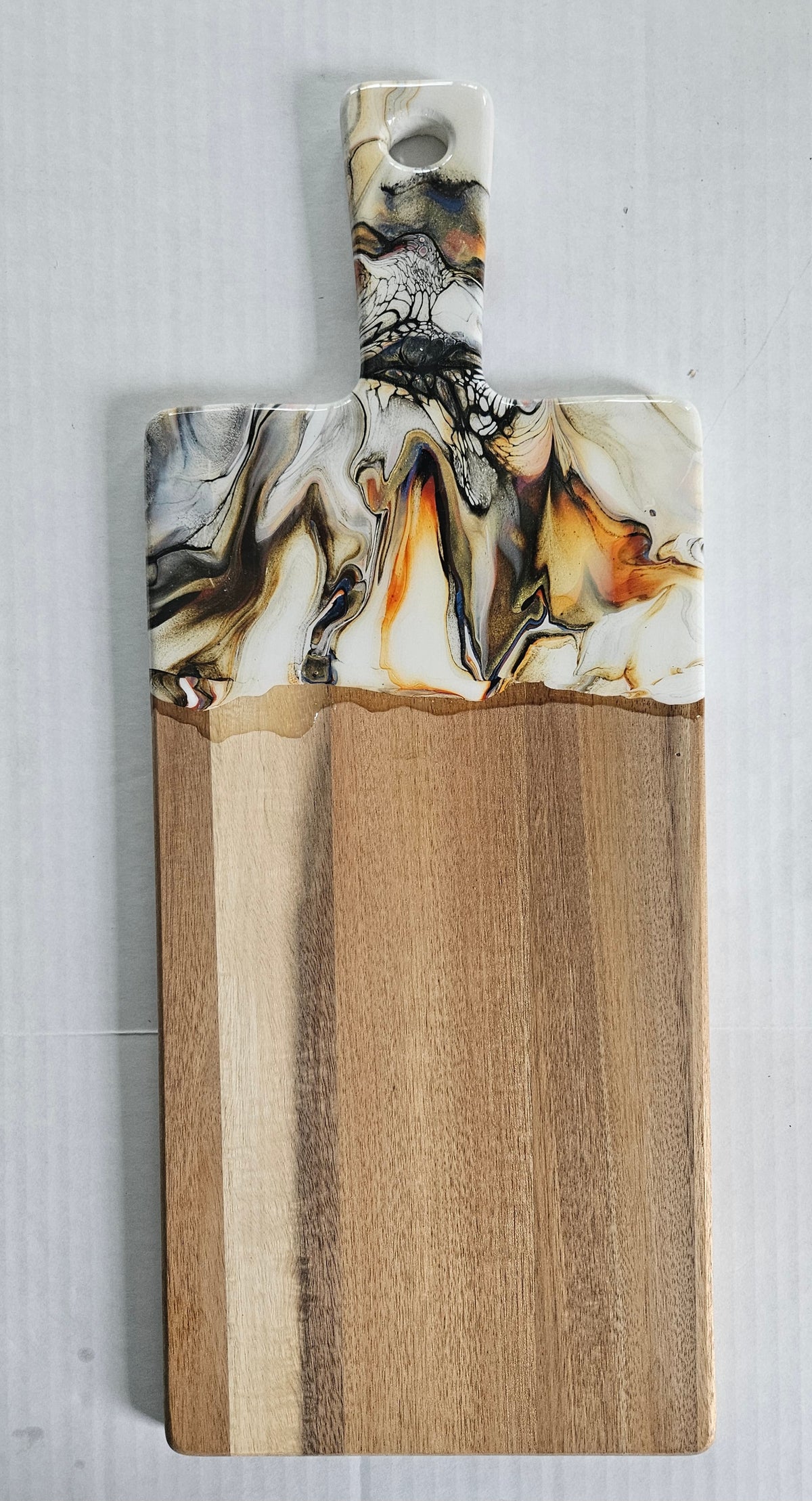 20 X 8 Charcuterie Board - Golden Waterfall 1