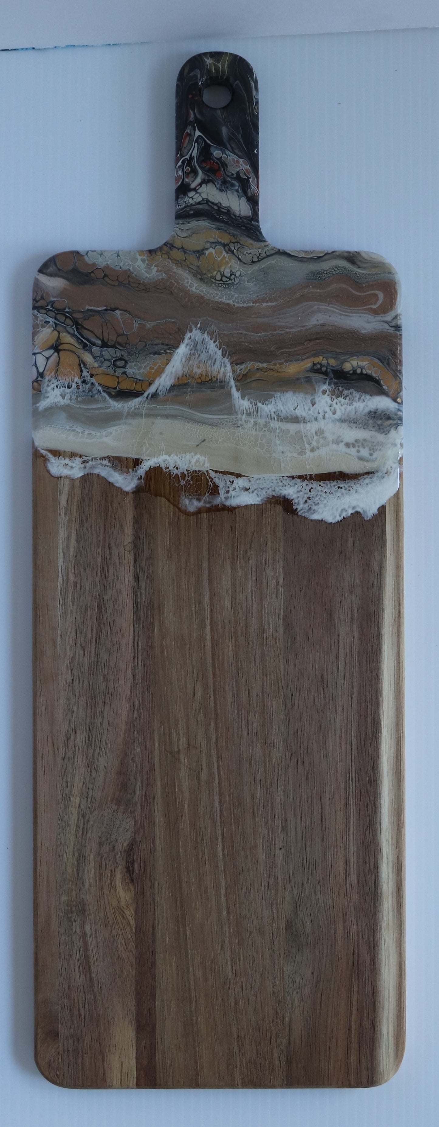 20 1/2 × 7 1/4 Serving Board - Metallic 4