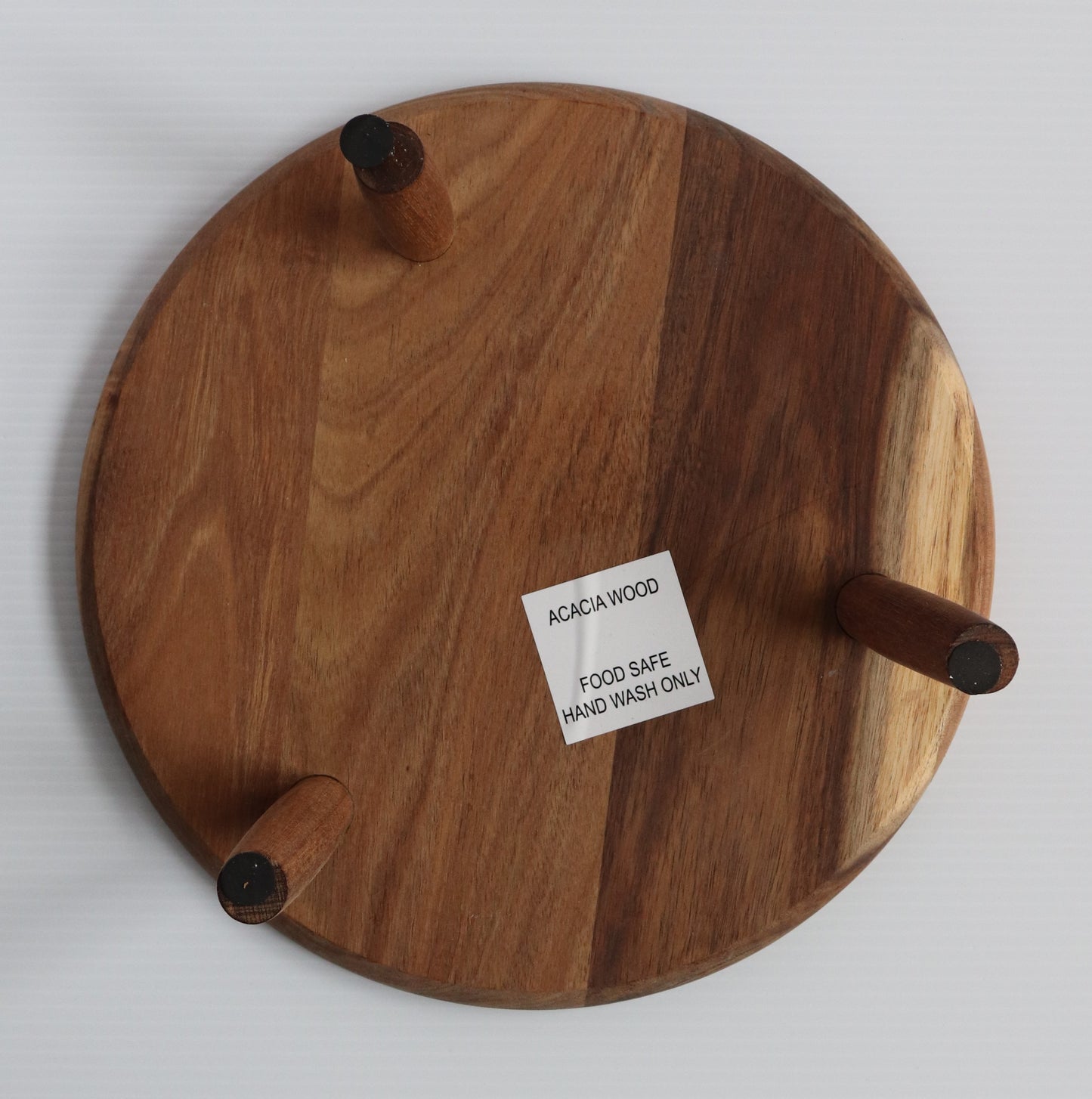 12 x 12 Round Trinket Tray w/ Legs - Metallic 1
