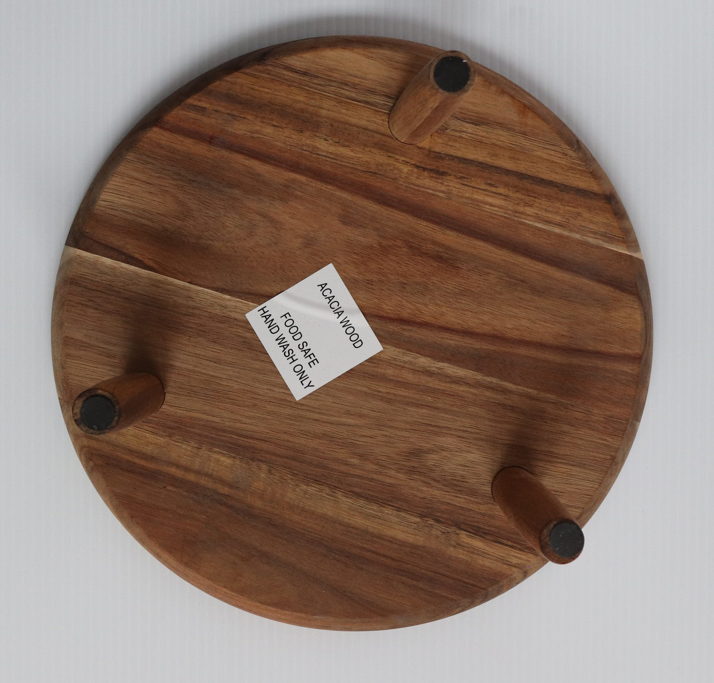 12 x 12 Round Trinket Tray w/ Legs - Beach 1