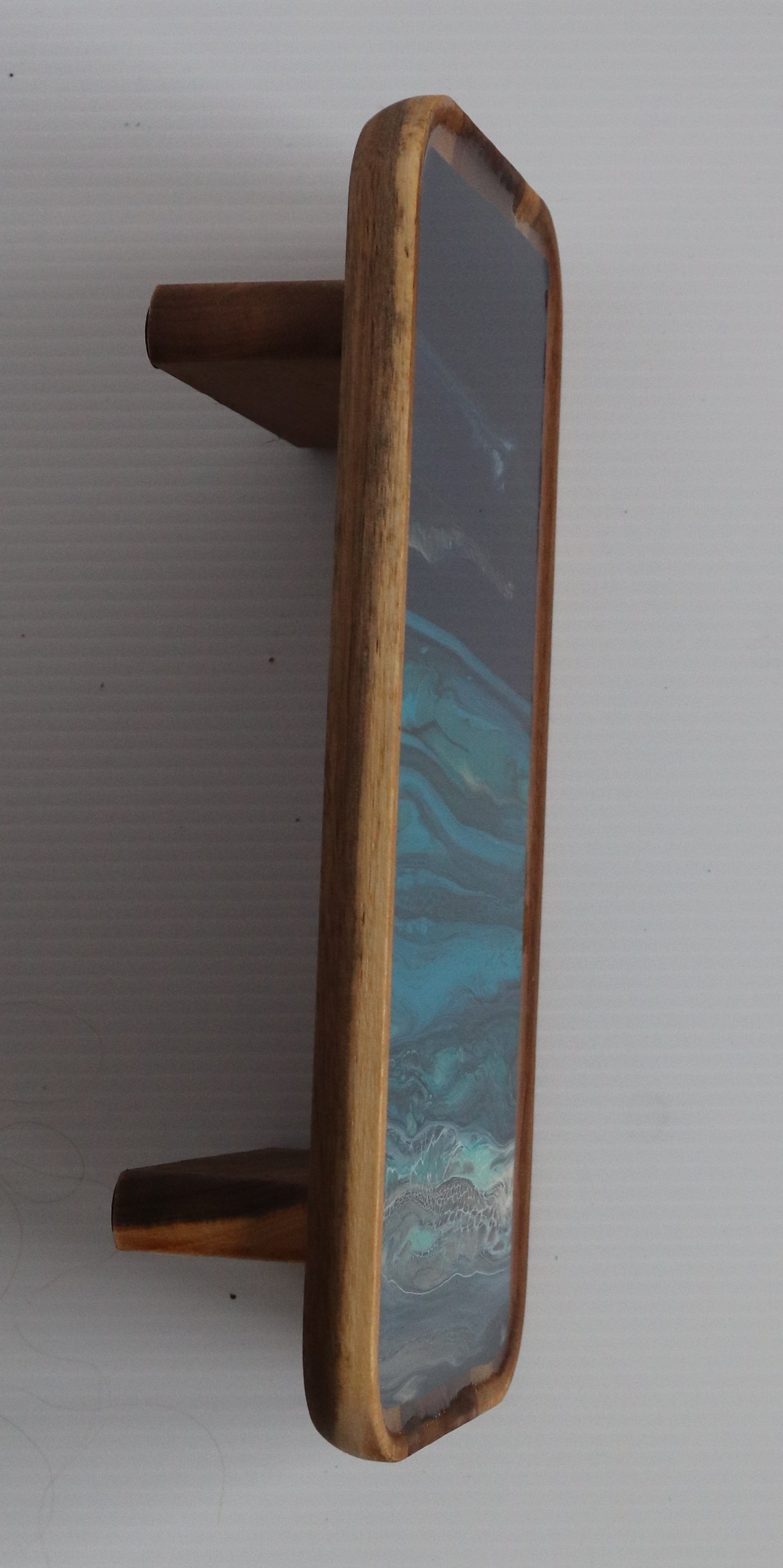 6 x 12 trinket tray w/ legs - Night Sea 1