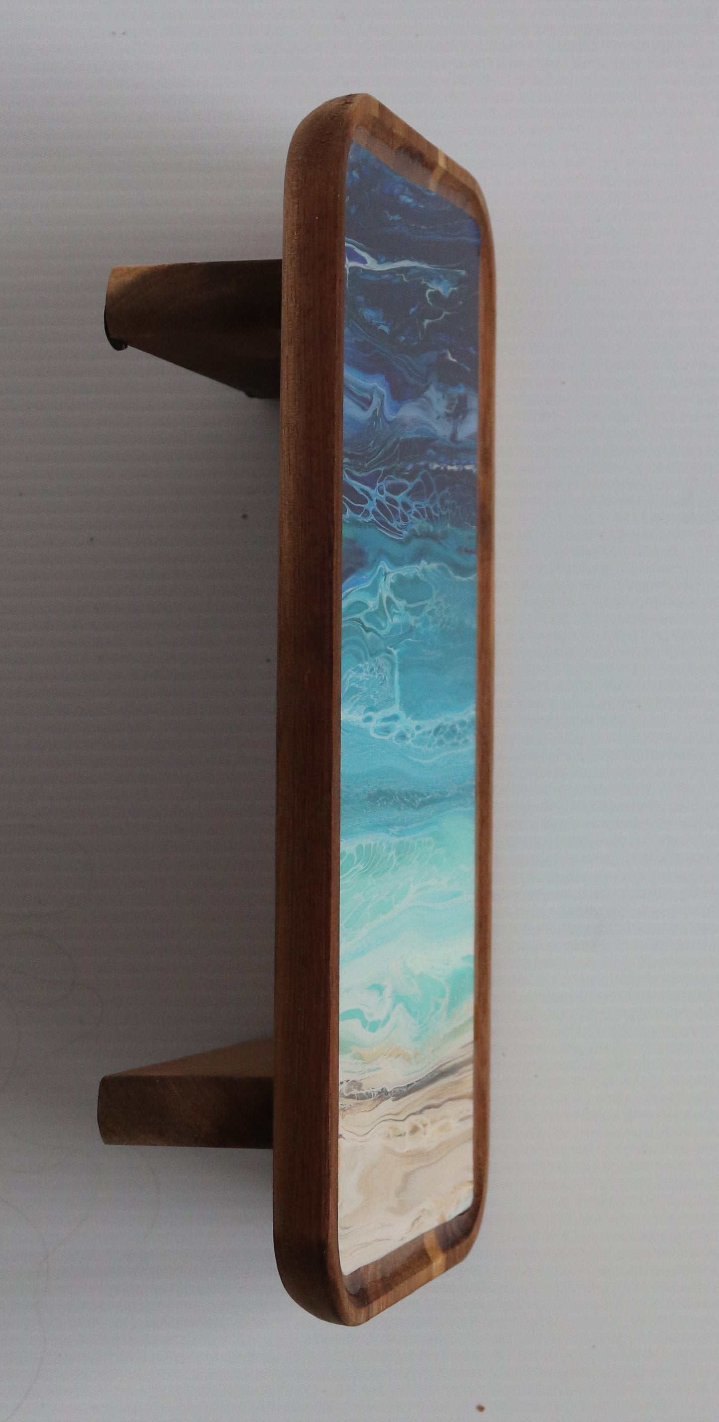 6 x 12 trinket tray w/ legs - Beach 3