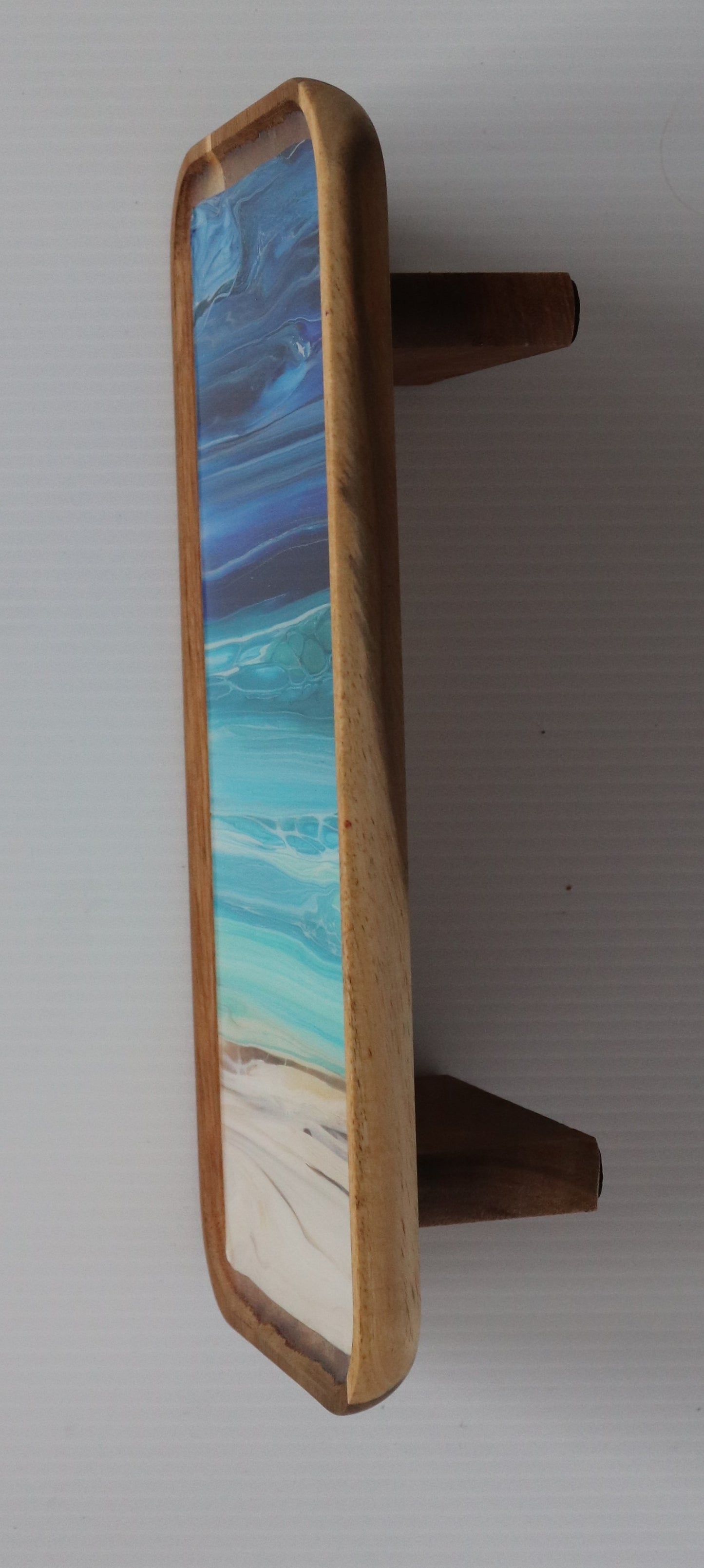 6 x 12 trinket tray w/ legs - Beach 4