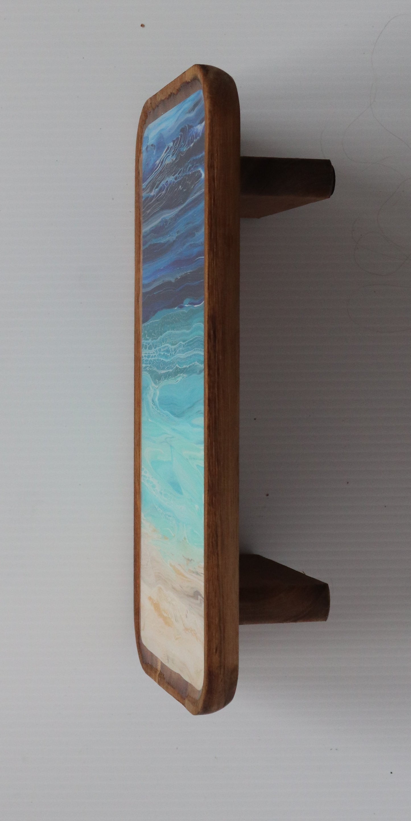 6 x 12 trinket tray w/ legs - Beach 5