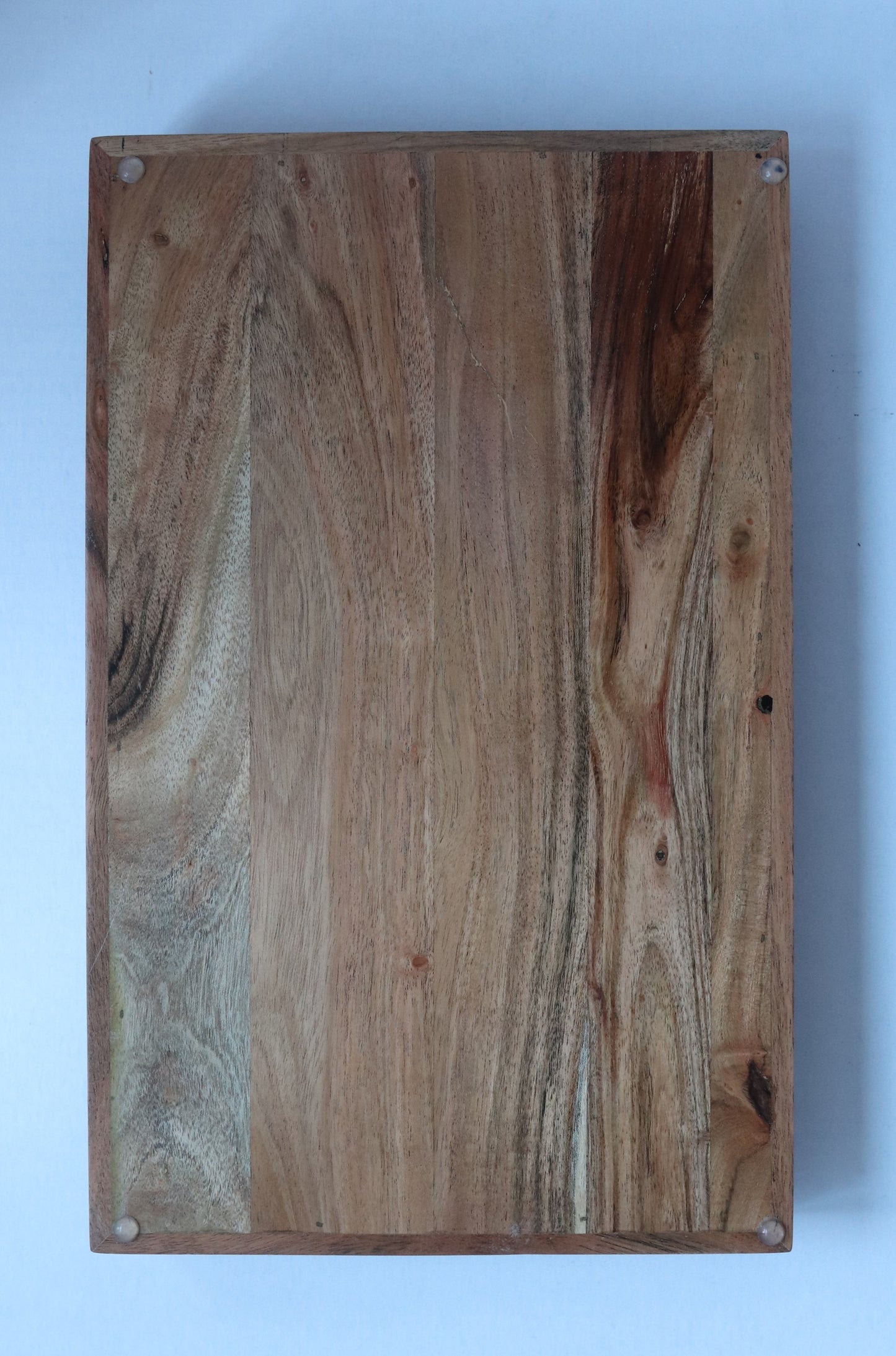10 x 16 Acacia Serving Tray - Purple/Green 1