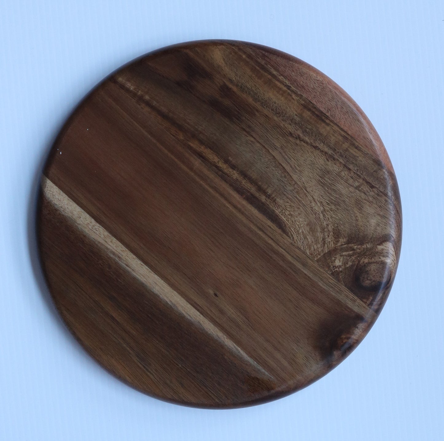 11 x 11 Round Trinket Tray - Green/Orange 1