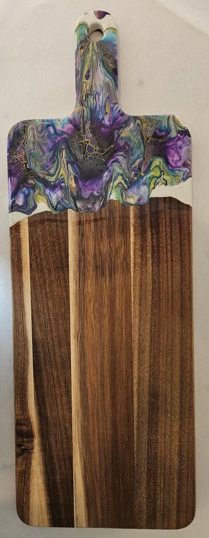20 1/2 × 7 1/4 Serving Board - Purple