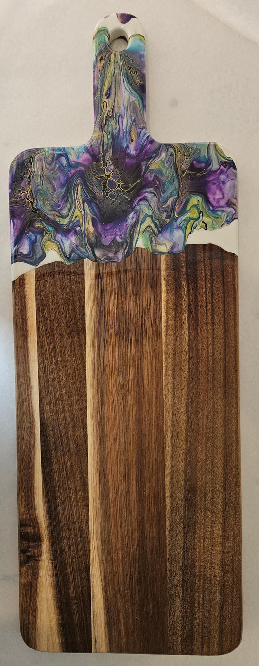 20 1/2 × 7 1/4 Serving Board - Purple