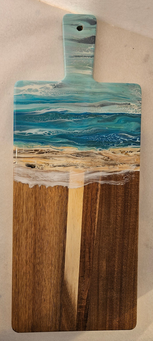 20 X 8 Charcuterie Board - Bermuda Beach 1