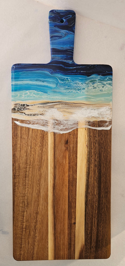 20 X 8 Charcuterie Board - Night Beach 6