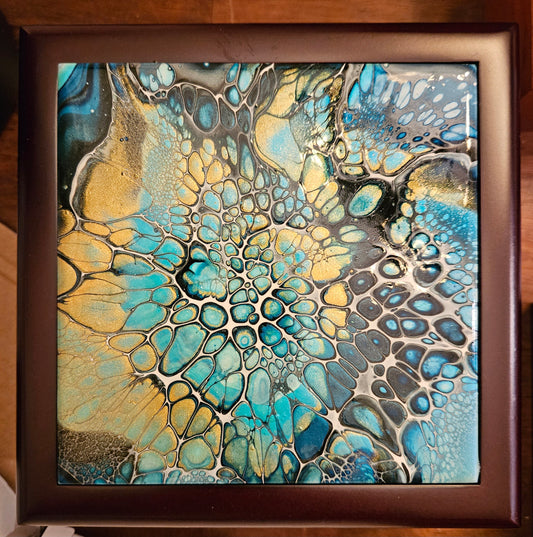 Jewelry Box - Small - Cobalt Flash