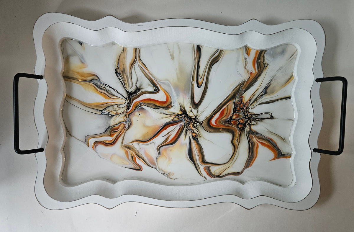 11 x 16 1/2 Serving Tray - Autumn Harvest 1