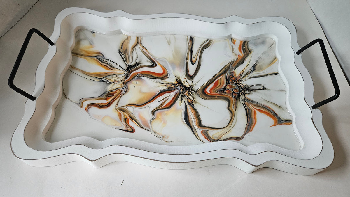 11 x 16 1/2 Serving Tray - Autumn Harvest 1