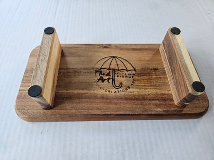 6 x 12 trinket tray w/ legs - Navajo Glow 1