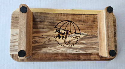 6 x 12 trinket tray w/ legs - Navajo Glow 3