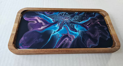 5 1/2 × 10 3/8 TRINKET TRAY - Crescendo Rain 1