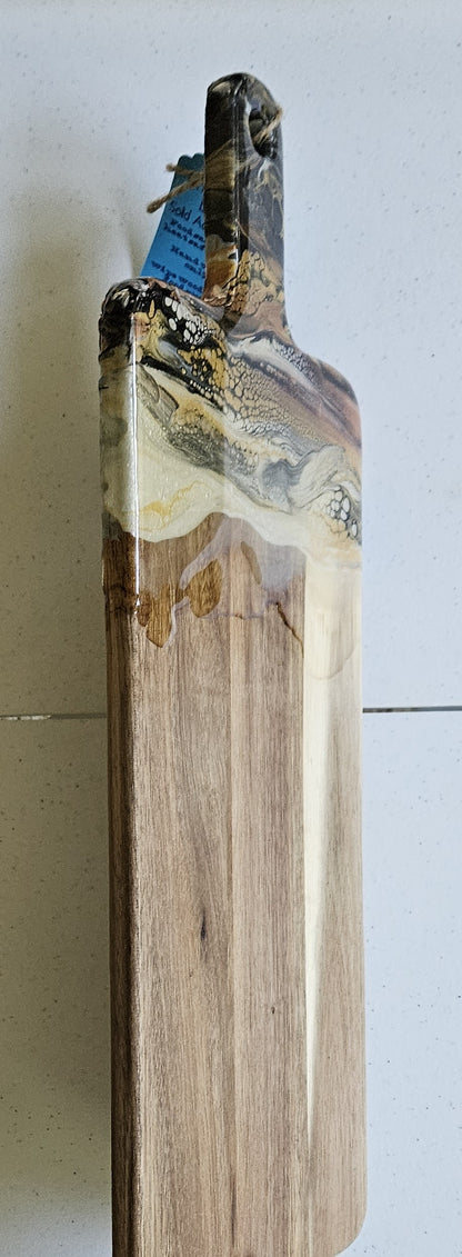 20 1/2 × 7 1/4 Serving Board - Metallic 2