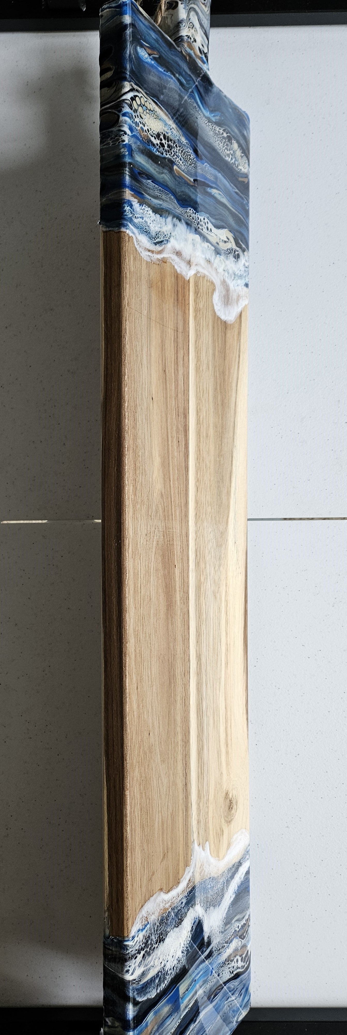 36" X 8" Charcuterie Board - Dark Blue 1