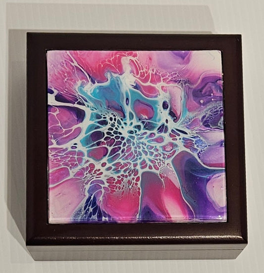 Jewelry Box - Small - Pink/Purple 1