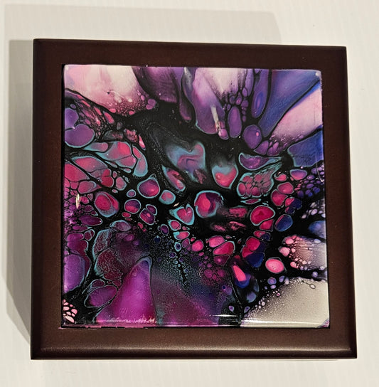 Jewelry Box - Small - Pink/Purple 2