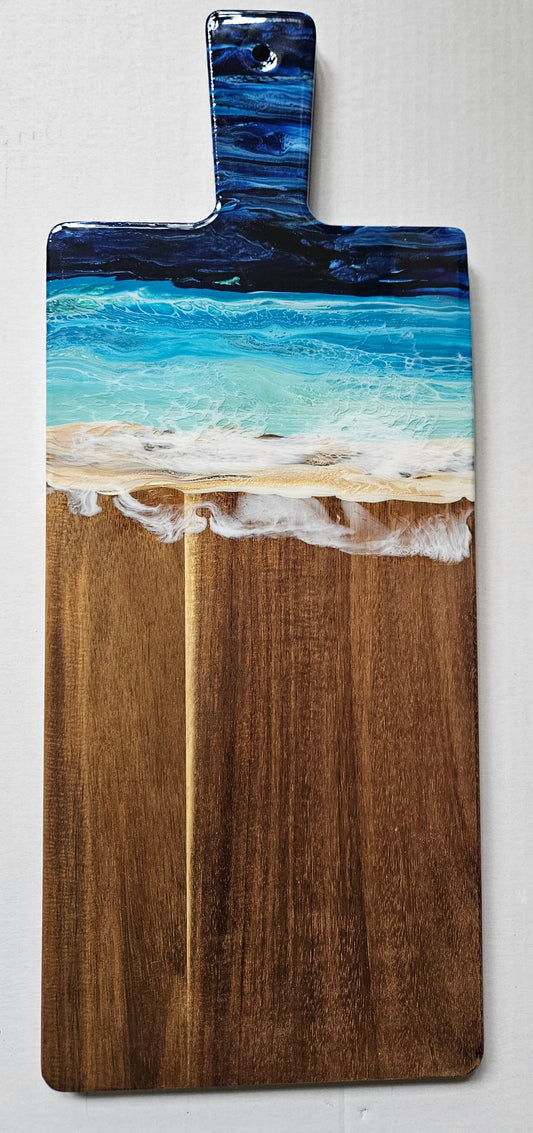 20 X 8 Charcuterie Board - Night Beach 4