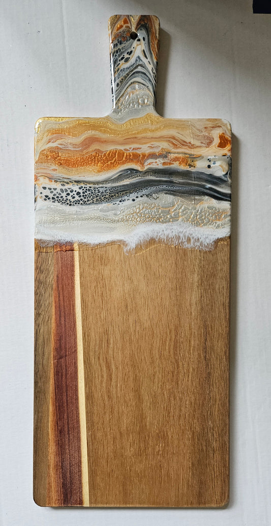 20 X 8 Charcuterie Board - Metallic 3
