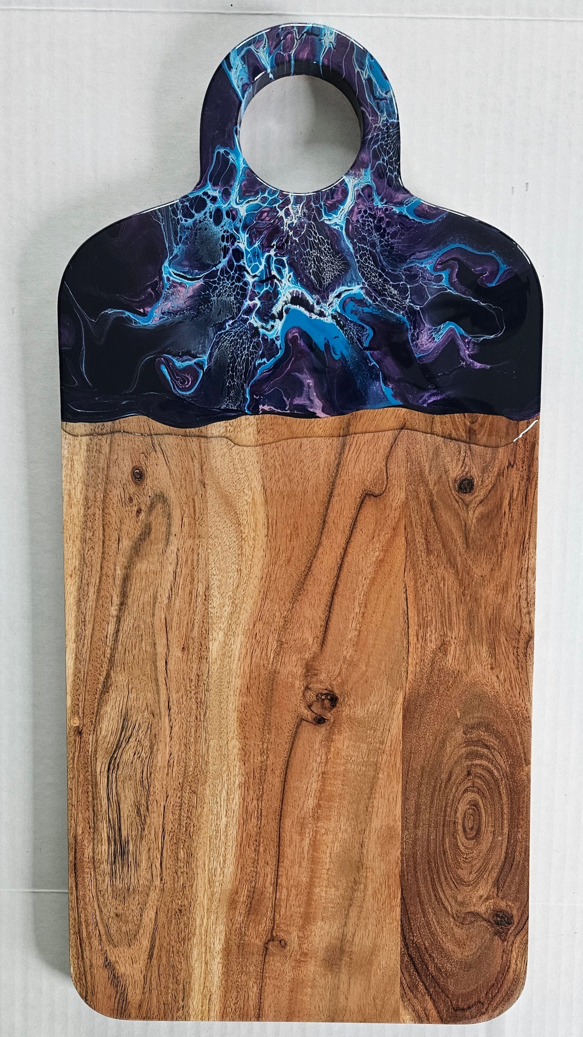22 X 10 1/2" Serving Board - Crescendo Rain 1