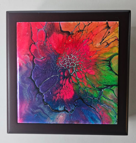 Jewelry Box - Small - Fluorescent Rainbow