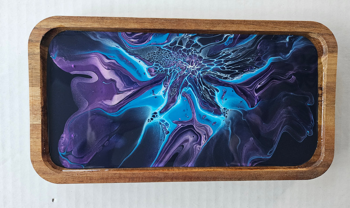 5 1/2 × 10 3/8 TRINKET TRAY - Crescendo Rain 1