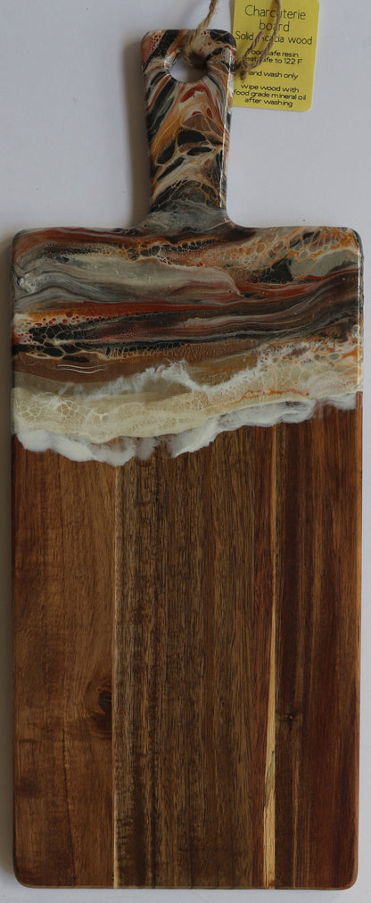 20 X 8 Charcuterie Board - Metallic 1