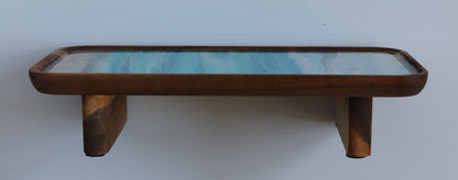 6 x 12 Trinket tray w/ legs - Beach 1