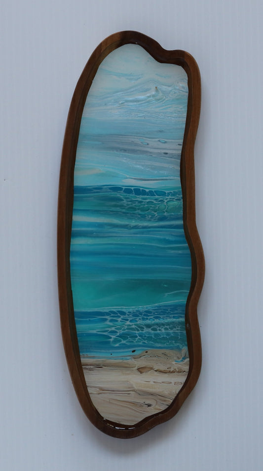 4 × 11 Wavey TRINKET TRAY - Beach 1
