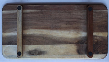 9 x 17 trinket tray w/ legs - Purple/Green 1